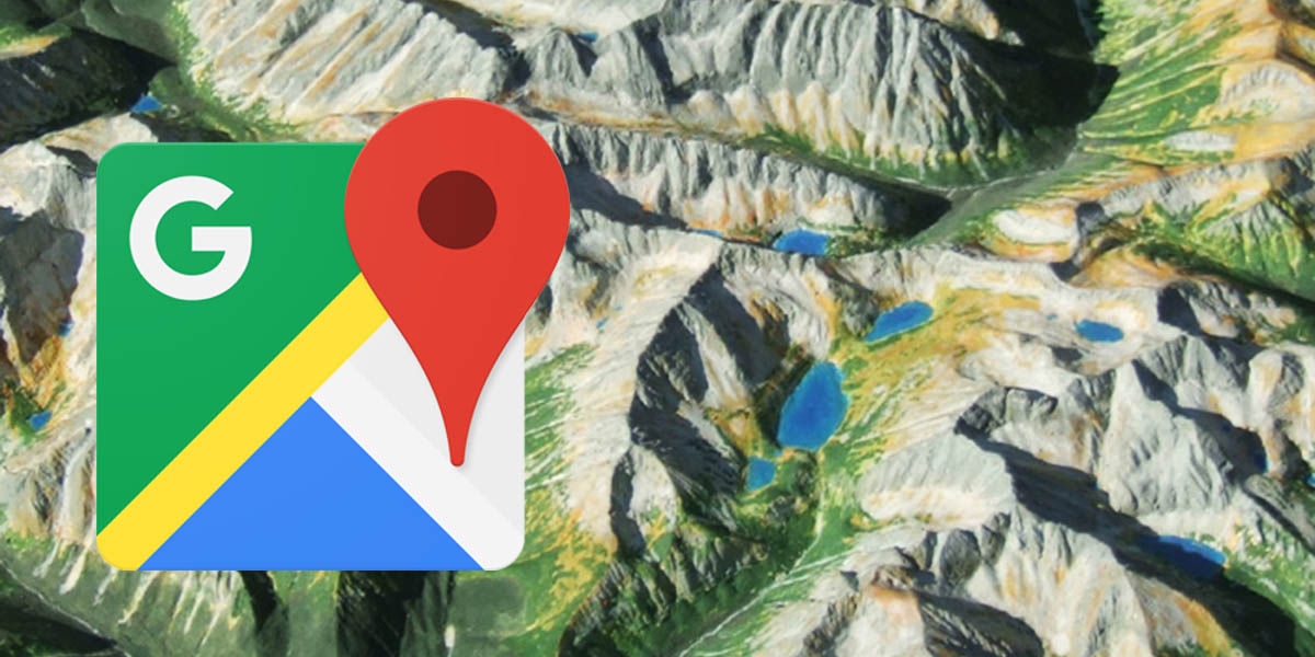 como saber la altura del terreno con google maps