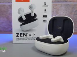 creative zen air auriculares review