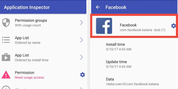 desactivar facebook en tu movil android