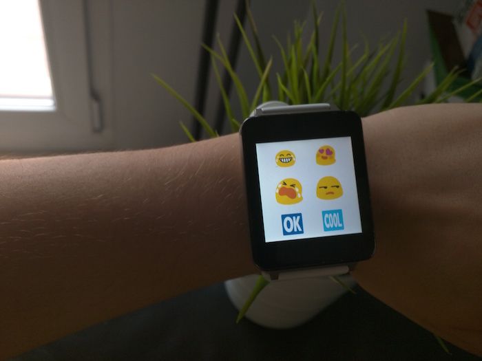 emojis android wear