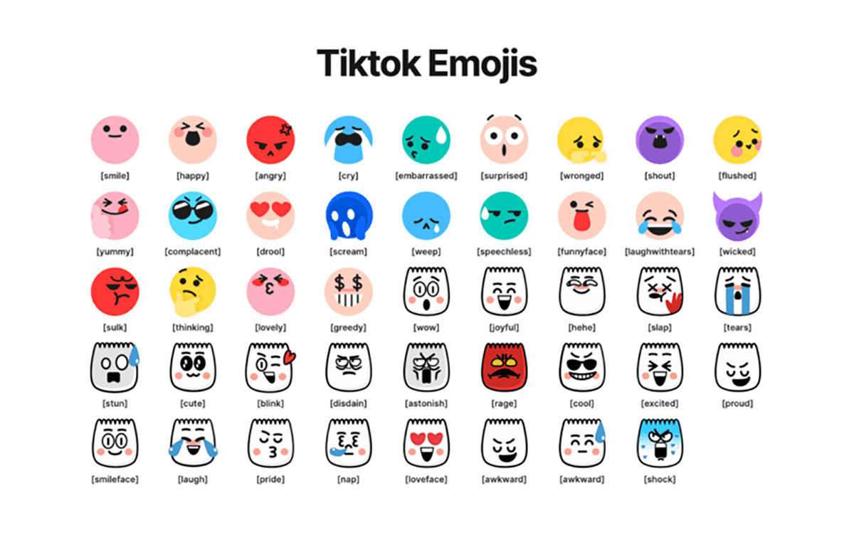 emojis secretos de TikTok
