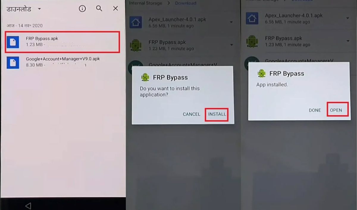 frp bypass android