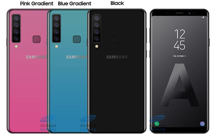 Fotos del móvil de Samsung con cuatro cámaras traseras