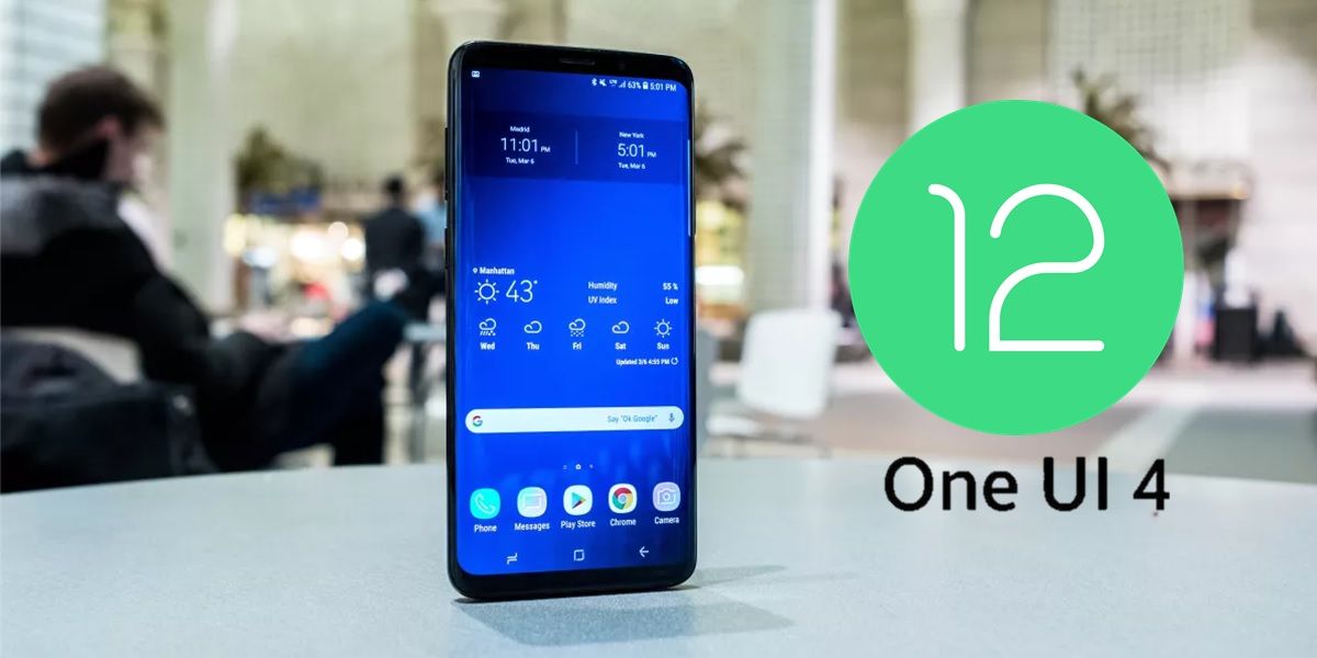 galaxy s9 note 9 actualizacion android 12 one ui 4 noble rom 2.0