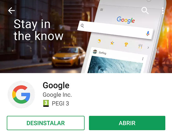 Google en Play Store