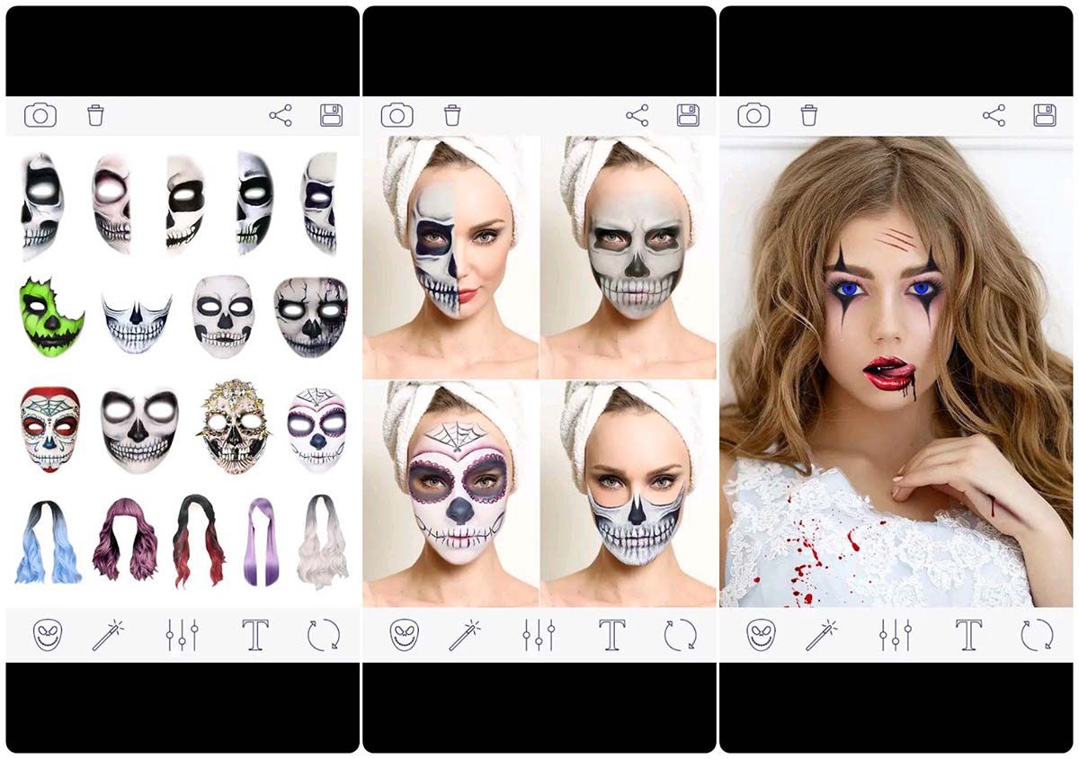 Las 5 mejores apps de maquillaje para Halloween