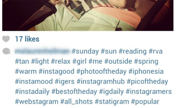 hashtags de instagram