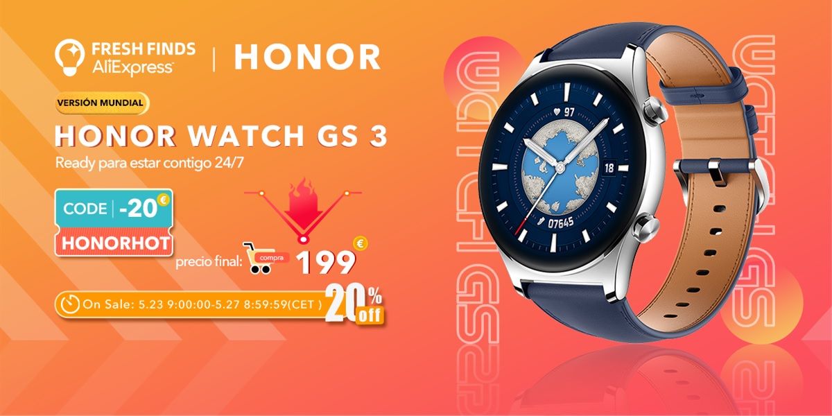 honor watch gs 3 oferta