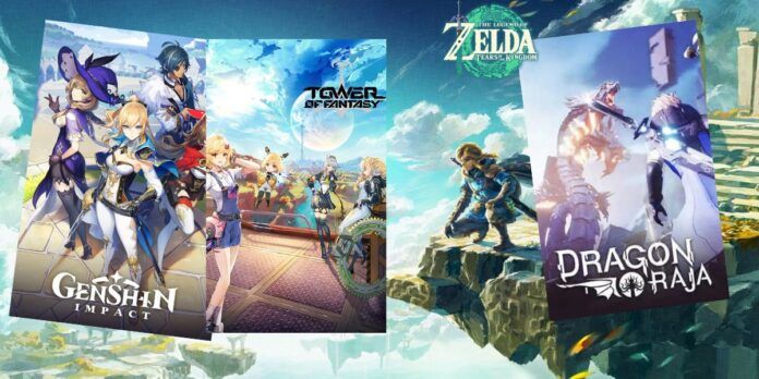 juegos parecidos a Zelda Tears of the Kingdom para Android