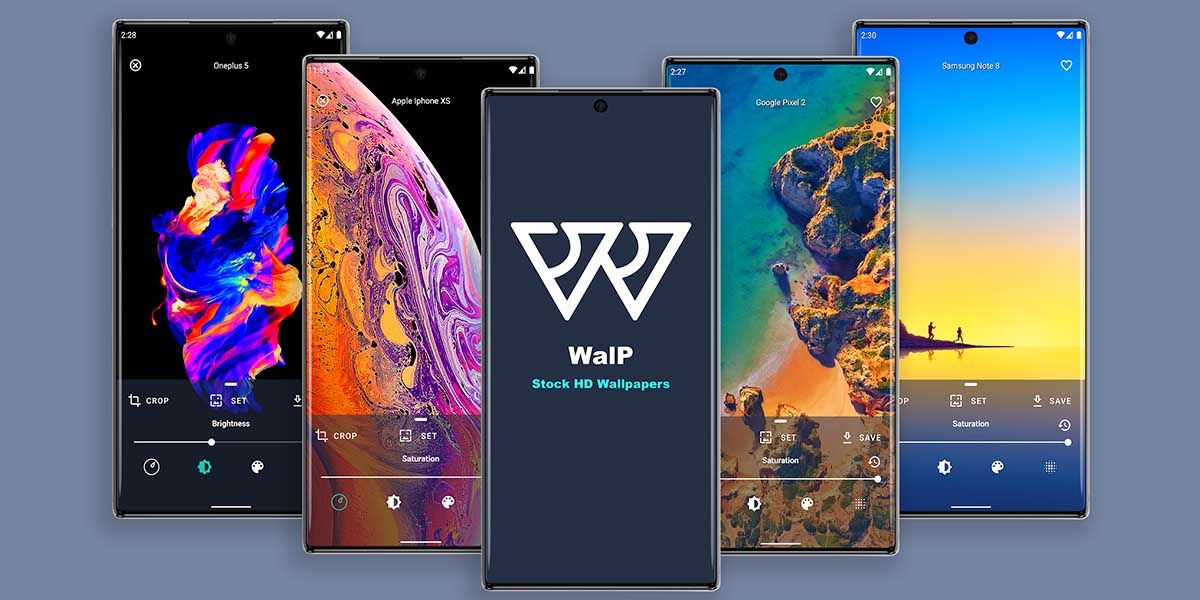 WalP, una app para descargar los fondos de los móviles más populares