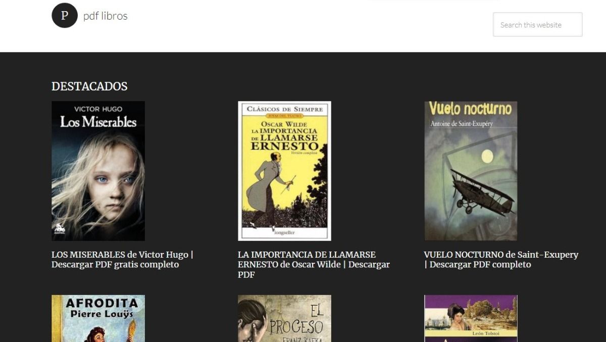 libros en español en pdflibros