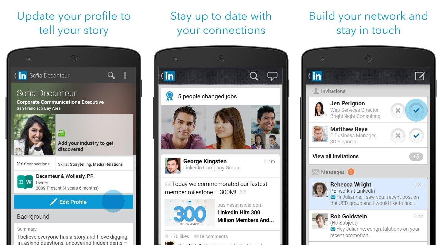 linkedin android