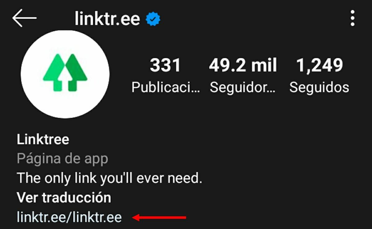 linktree enlaces multiples instagram