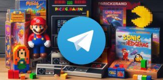 mejores canales de Telegram para descargar ROM e ISO de juegos