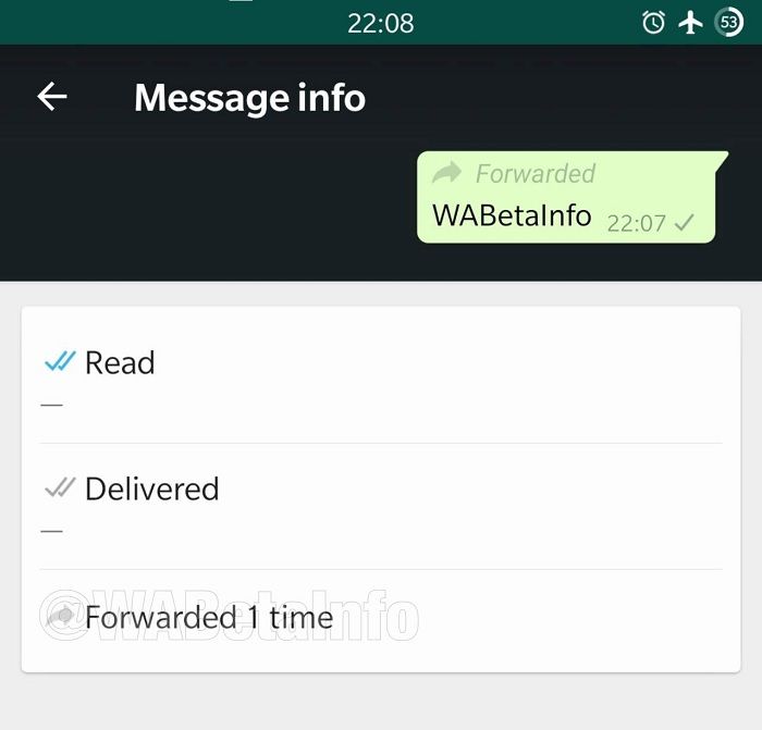 mensajes reenviados whatsapp