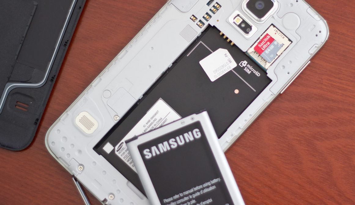 microSD en Galaxy S5