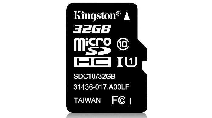 microSD Kingston Clase 10 de 32 GB