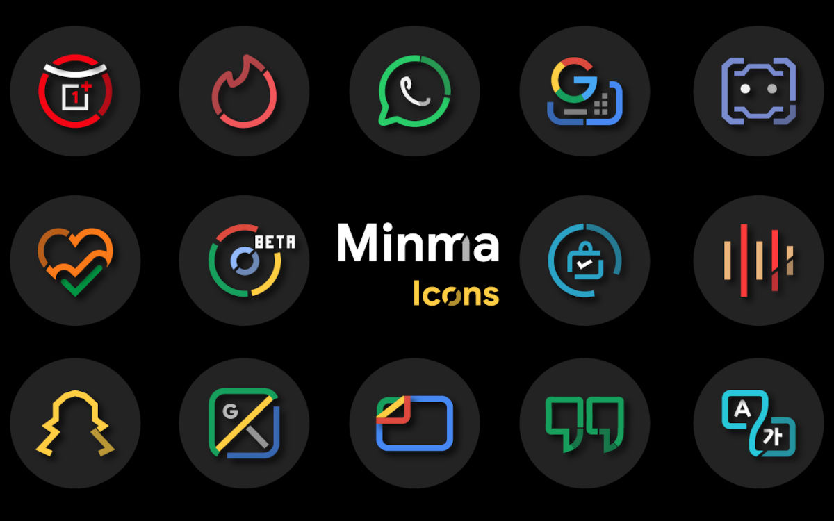 minma icon pack para android
