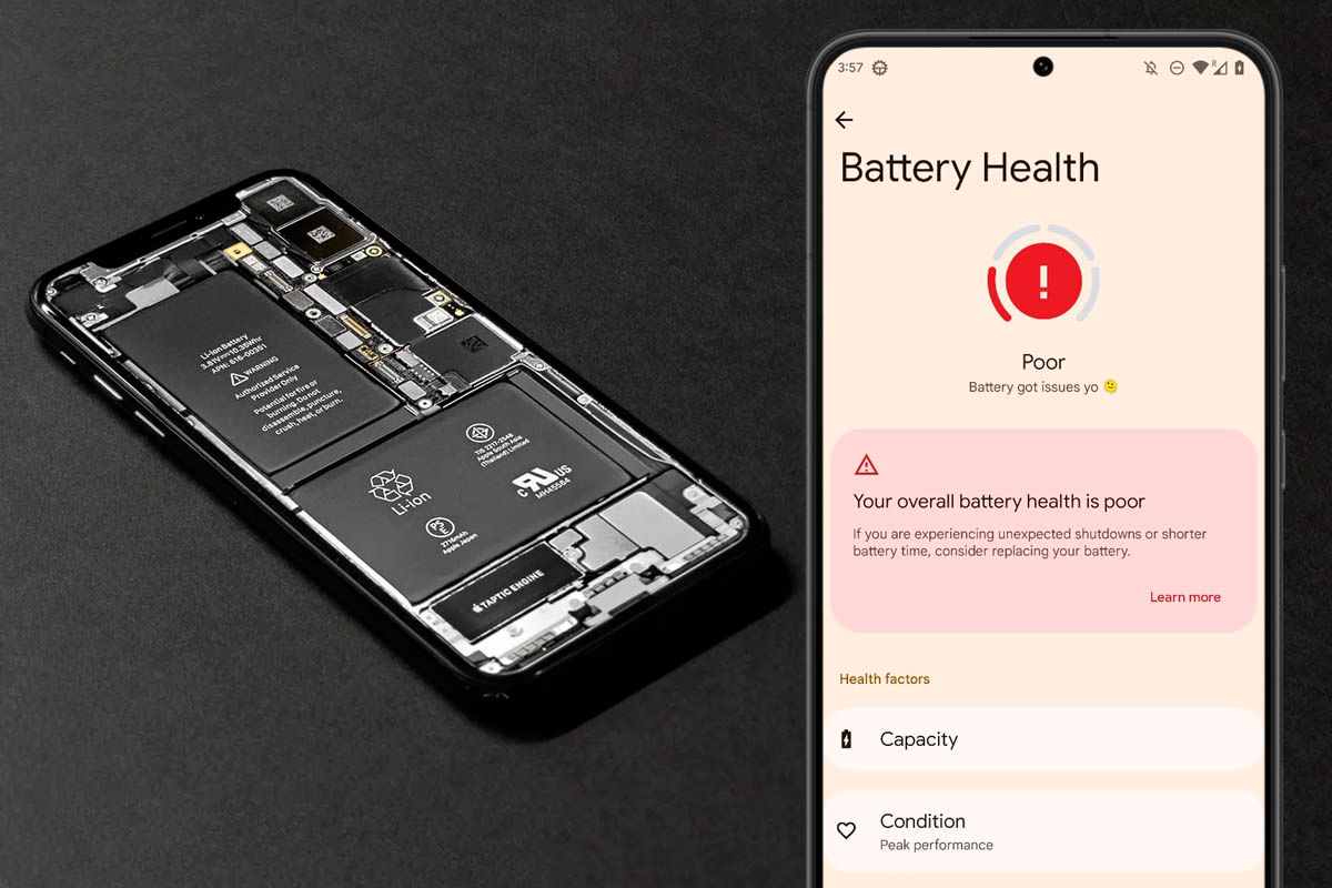 nueva funcion salud bateria android 13
