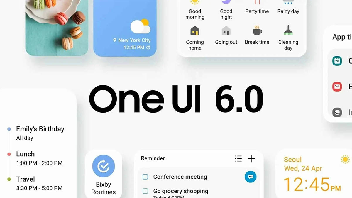one ui 6.0 llegara Android 14 moviles tablets samsung galaxy