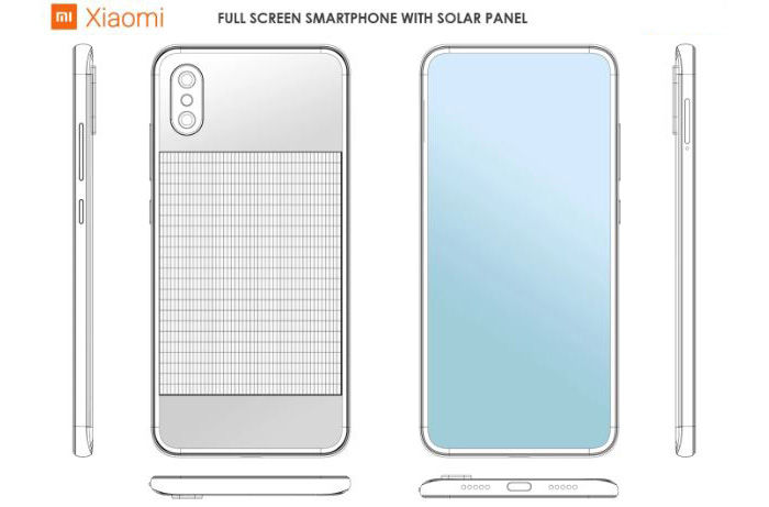 incrementar Calma Borde Xiaomi patenta un smartphone con cargador solar integrado