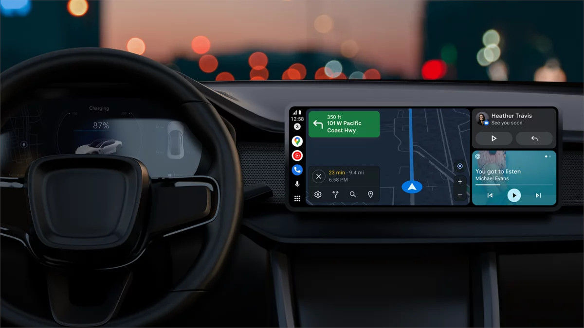 pantalla ampliada nueva interfaz android auto