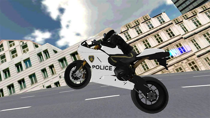 police motorbike