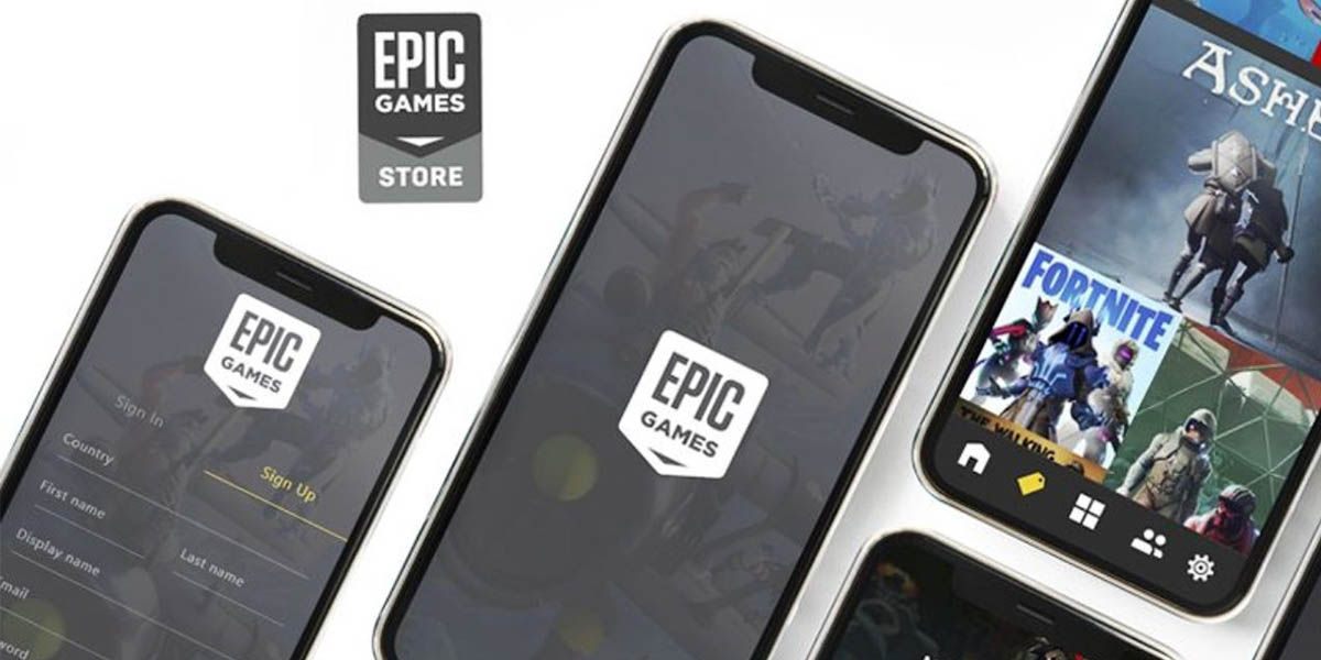 por que no hay app epic games store en android