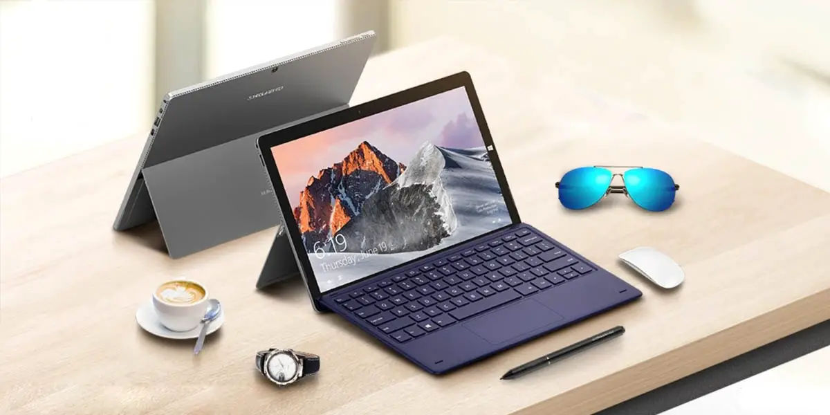 portátil y tablet convertible teclast x6 pro con teclado super precio verano 2020