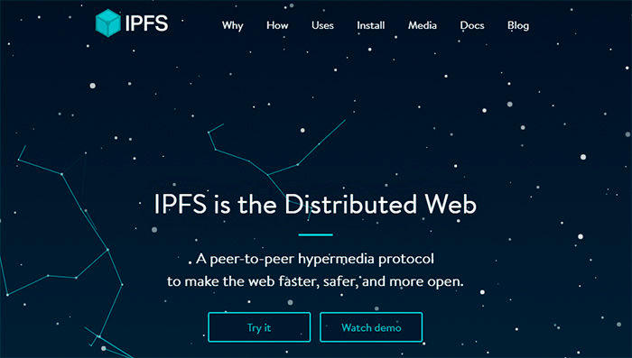 Protocolo IPFS web