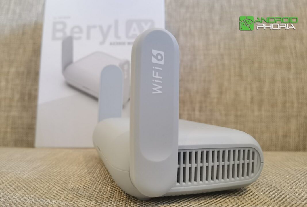 router GL-iNet Beryl AX con wifi 6