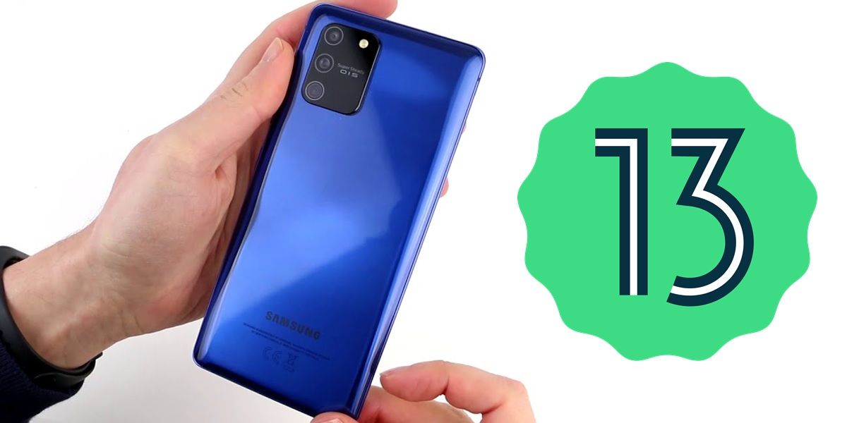 samsung galaxy s10 lite android 13