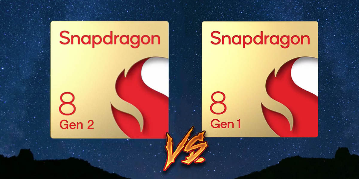 snapdragon 8 gen 2 versus snapdragon 8 gen 1 especificaciones tecnicas