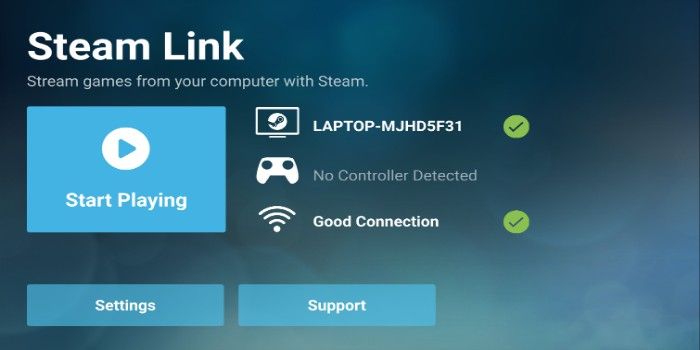 steam link llega a android