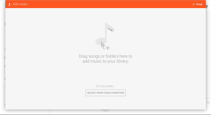 subir canciones a Google Play Music