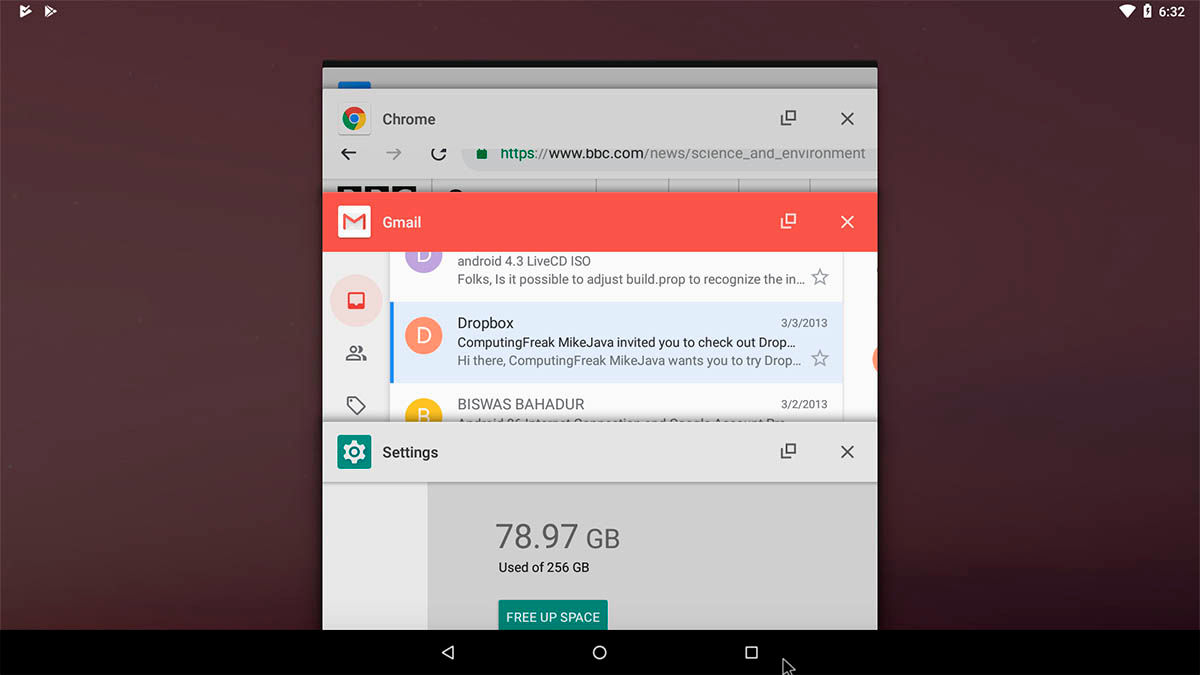 task manager Android-x86