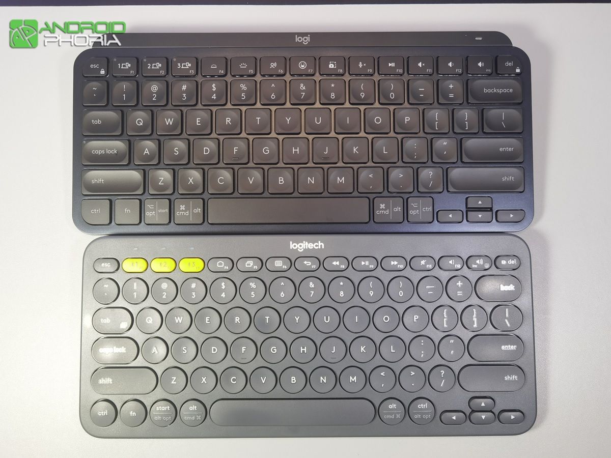 teclado logitech MX Keys Mini comparativa