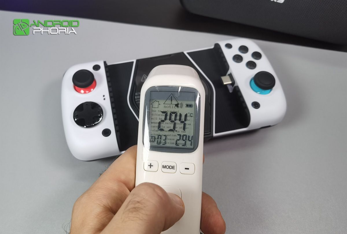 temperatura del mando gamesir x3 1