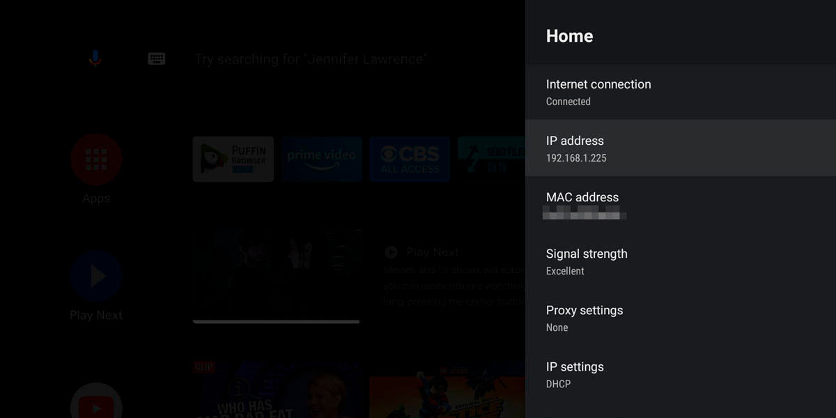 ver ip android tv