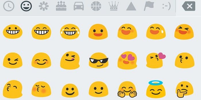 viejos emojis android