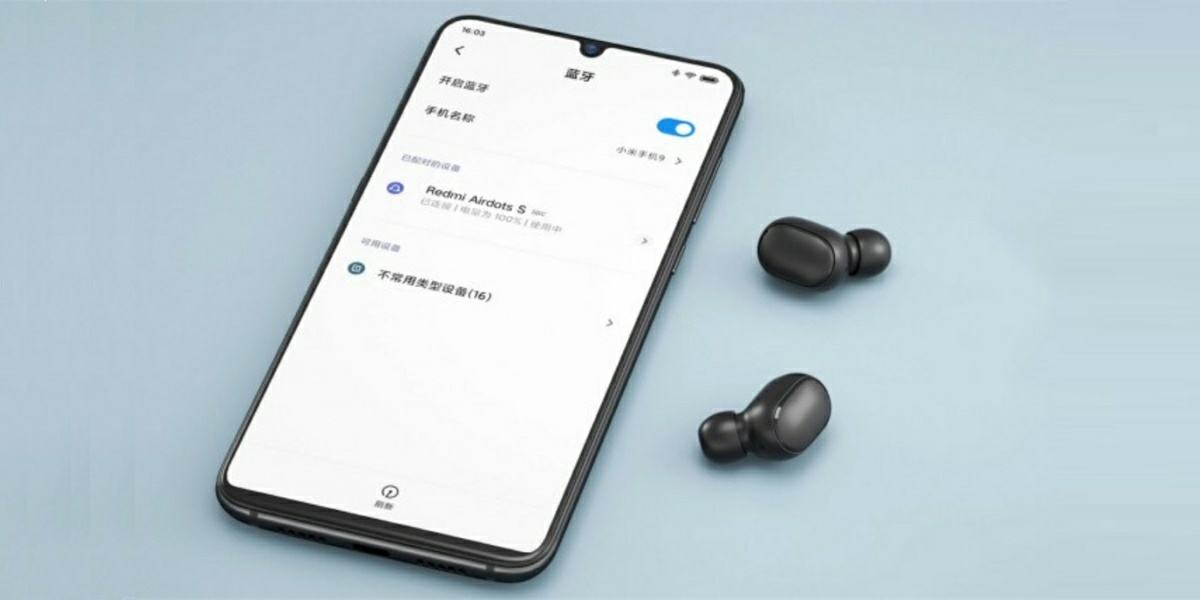 xiaomi patenta un movil con auriculares airpods integrados
