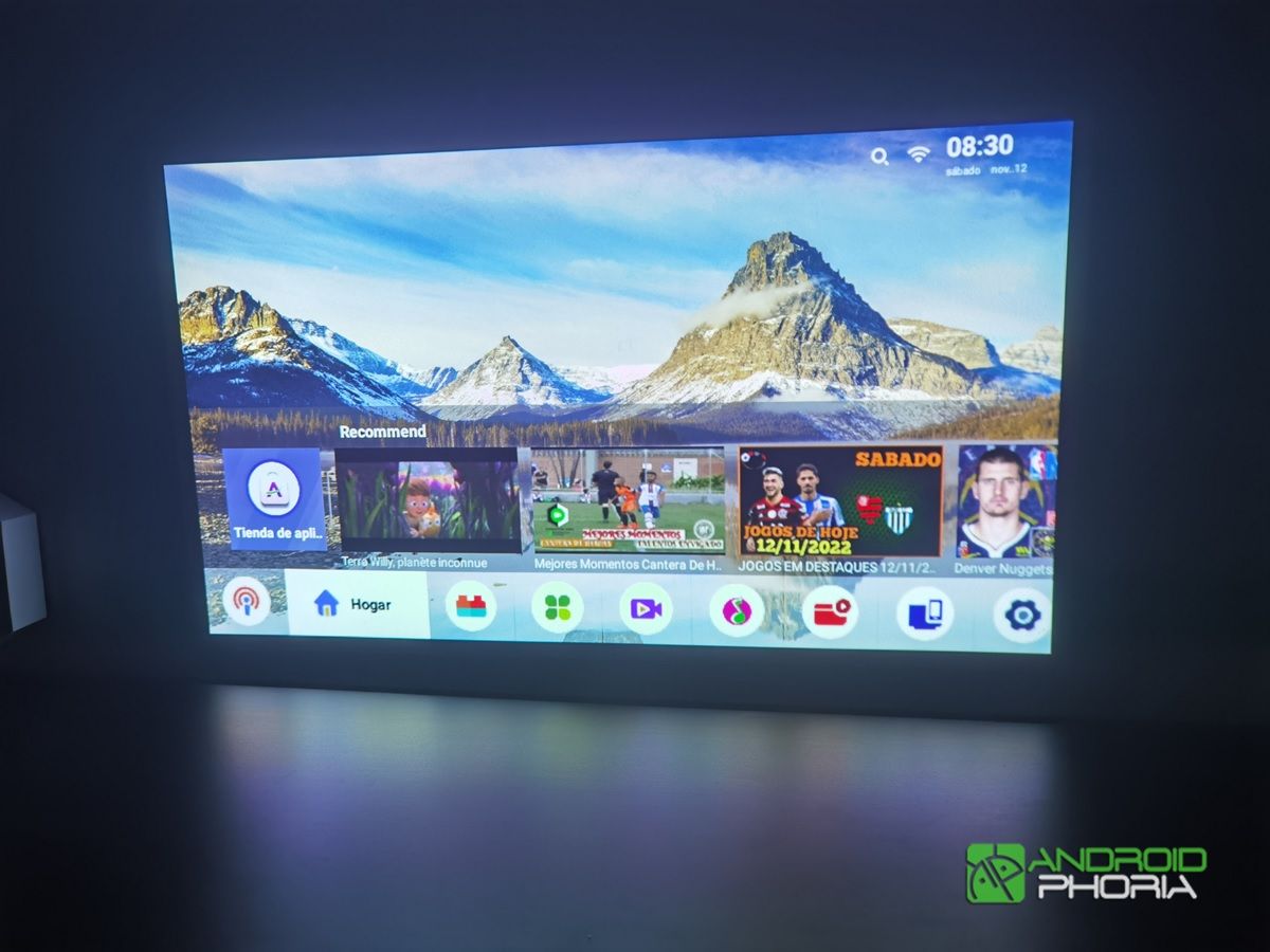 yaber pico t1 proyeccion android tv