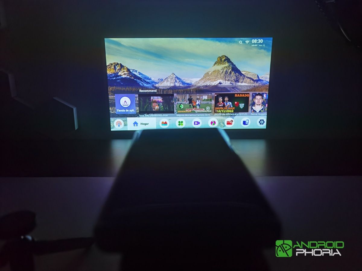 yaber pico t1 proyector android tv