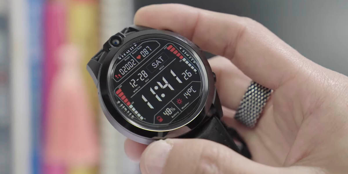 zeblade thor 5 pro un smartwatch con android, mucha potencia y 4G